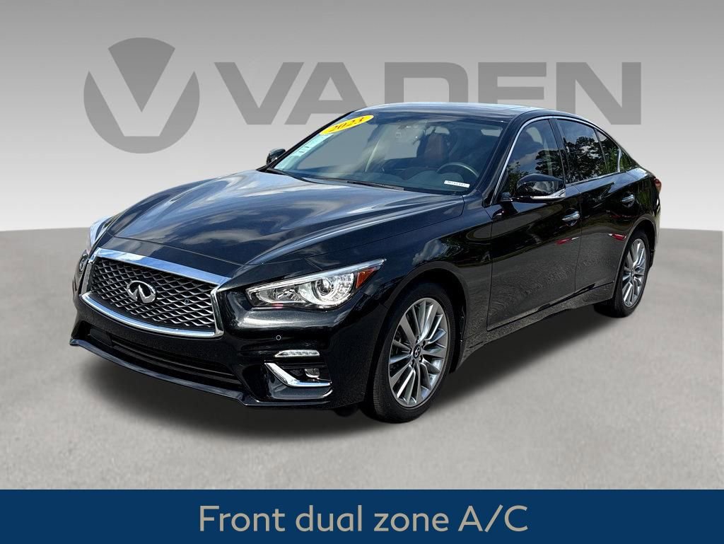 Certified 2023 INFINITI Q50 Luxe w/ Cargo Package image 4