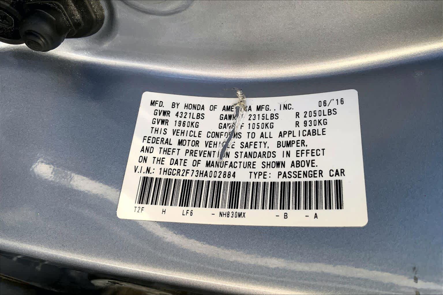 Used 2017 Honda Accord EX image 36