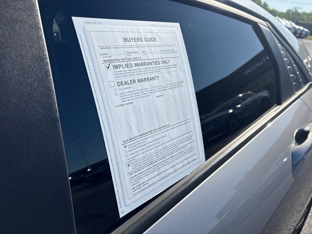 Certified 2025 Hyundai Elantra SEL w/ Cargo Package FWD image 36