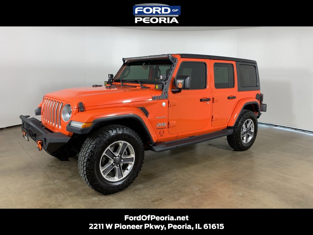 Used 2018 Jeep Wrangler Unlimited Sahara image 1