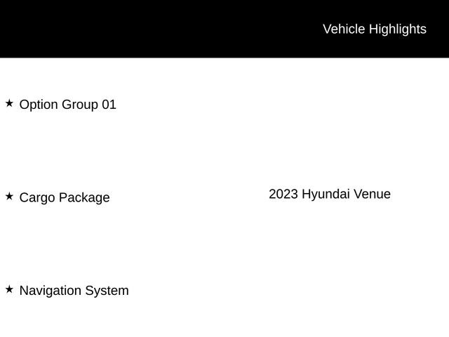 Used 2023 Hyundai Venue Limited w/ Cargo Package FWD image 12