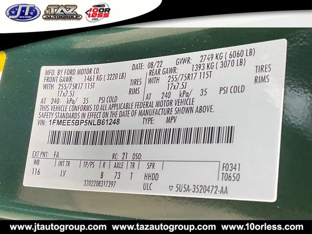 Used 2022 Ford Bronco Big Bend AWD/4WD image 17