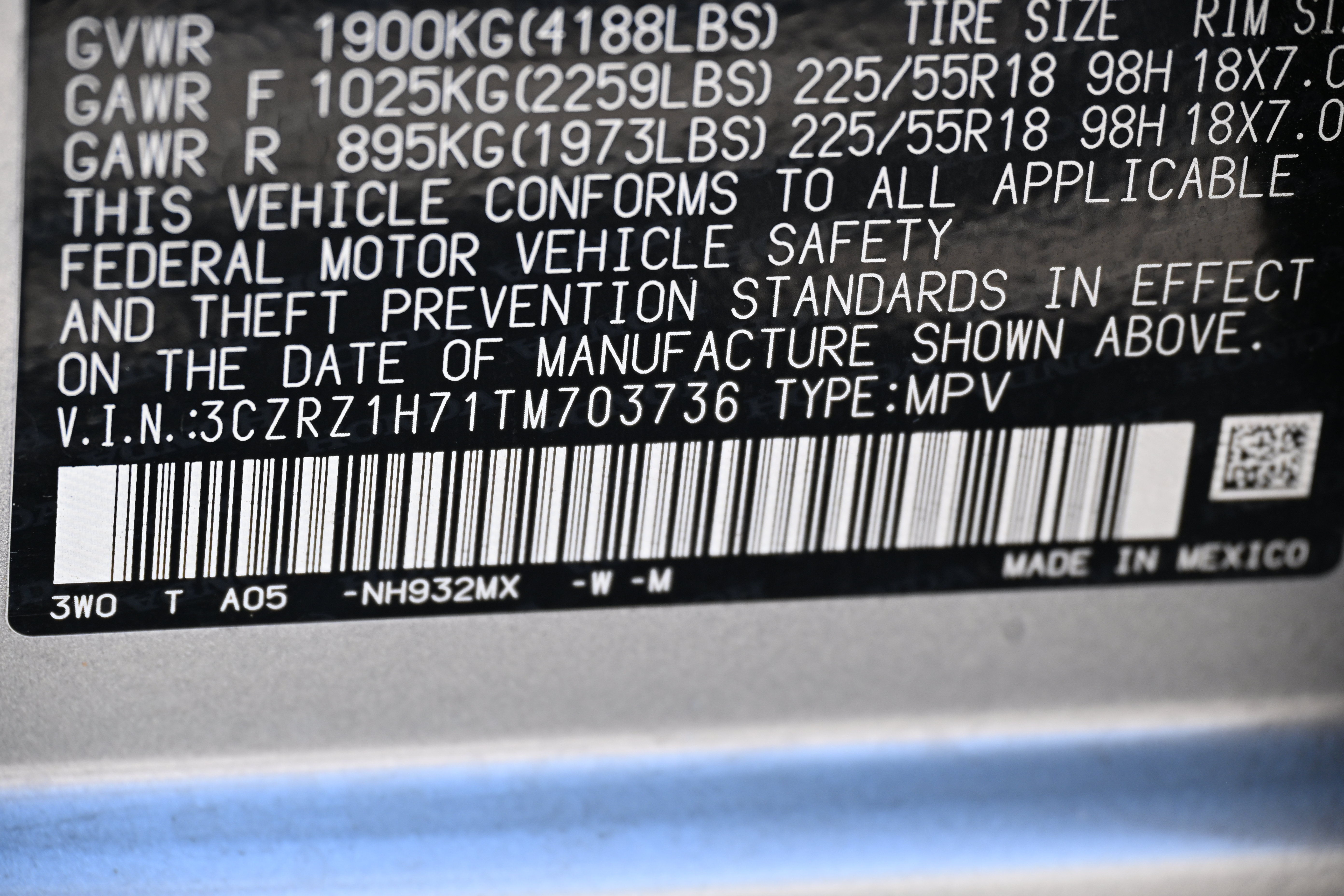 Certified 2026 Honda HR-V EX-L image 16