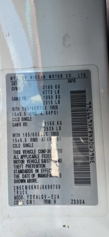 Used 2018 Nissan NV200 SV w/ Navigation Package image 66