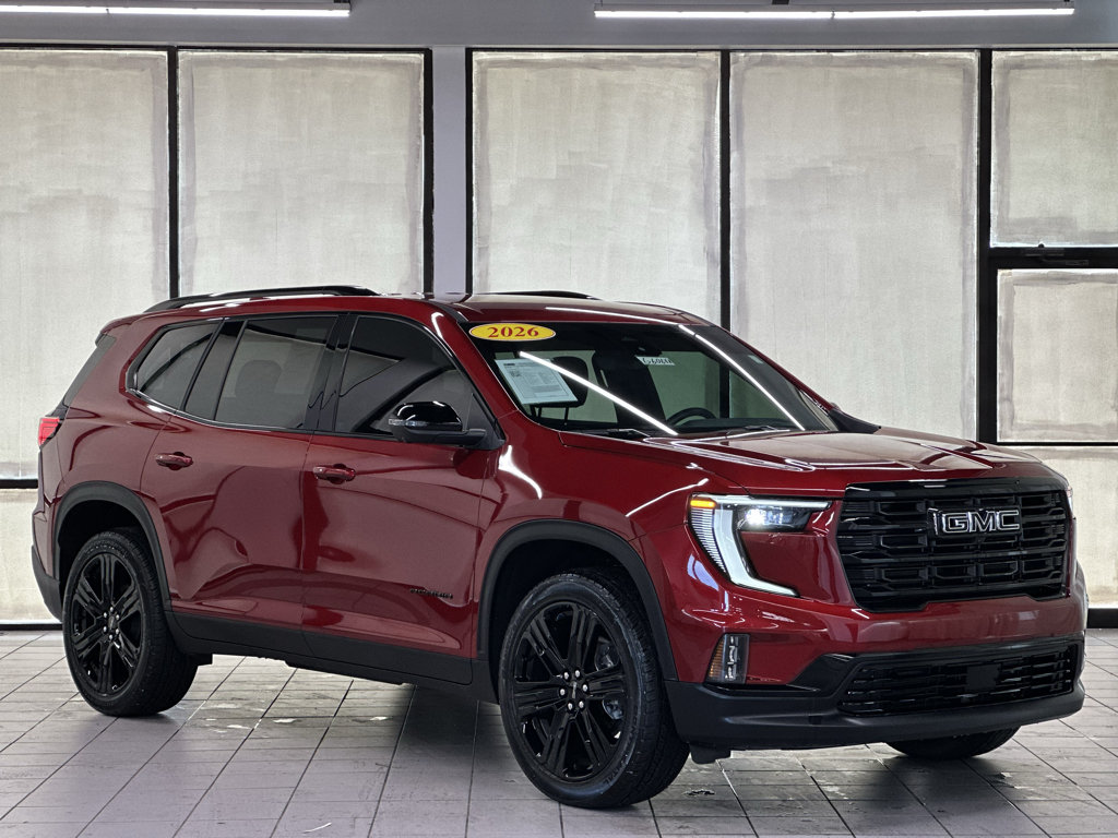 Certified 2026 GMC Acadia Elevation w/ Black Edition