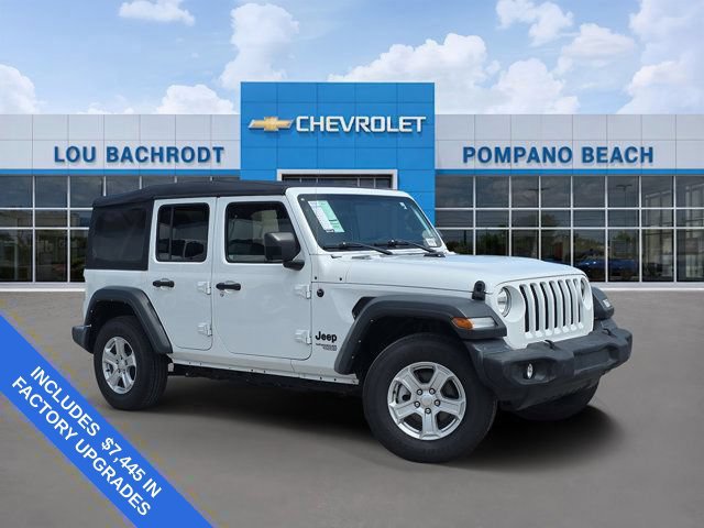Used 2021 Jeep Wrangler Unlimited Sport AWD/4WD image 1