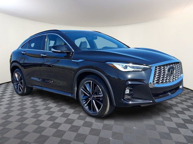 Used 2022 INFINITI QX55 Luxe w/ Cargo Package AWD/4WD video 1