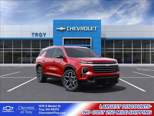 New 2025 Chevrolet Traverse High Country w/ LPO, Floor Liner Package image 1