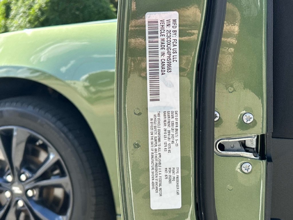 Certified 2023 Dodge Charger SXT w/ Blacktop Package AWD/4WD image 10