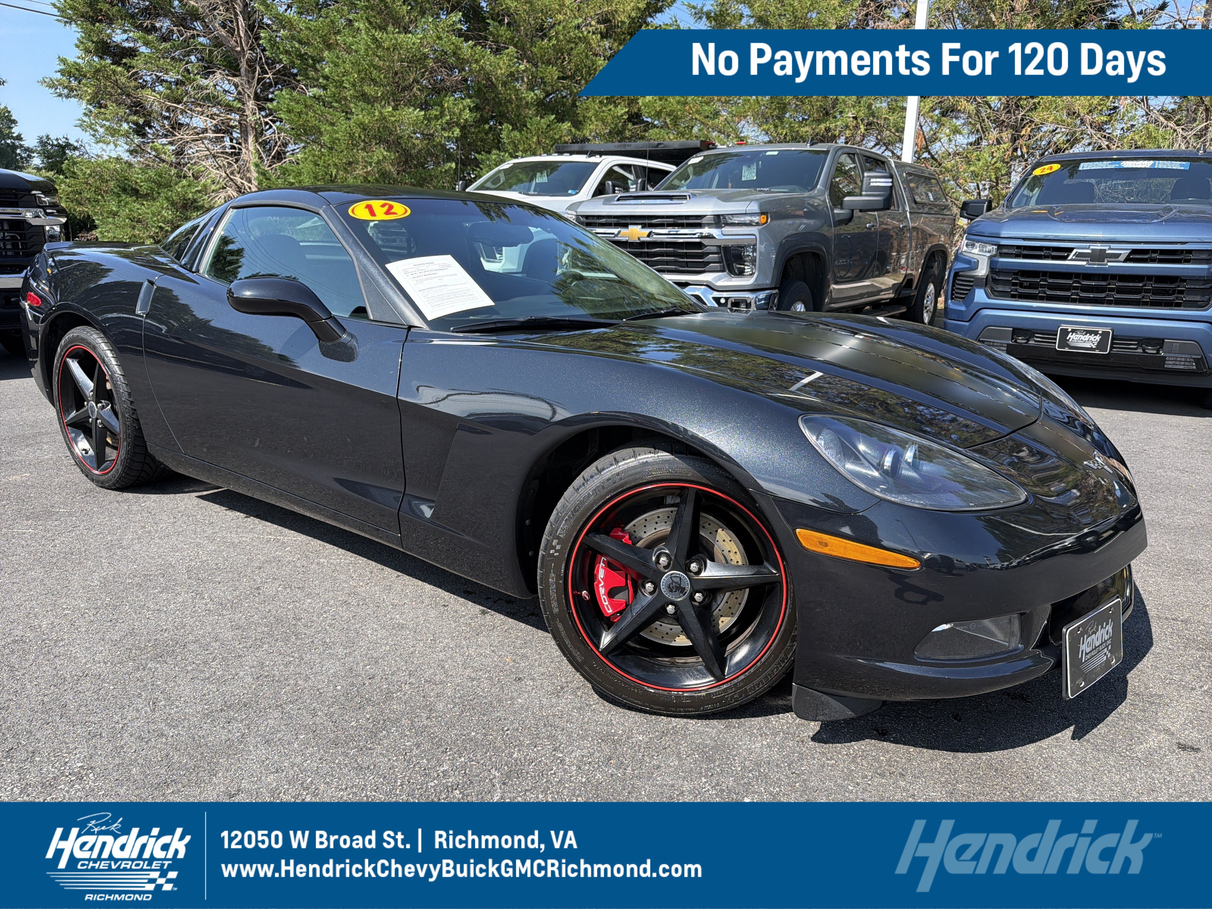 Used 2012 Chevrolet Corvette Coupe w/ 4LT Preferred Equipment Group RWD image 1