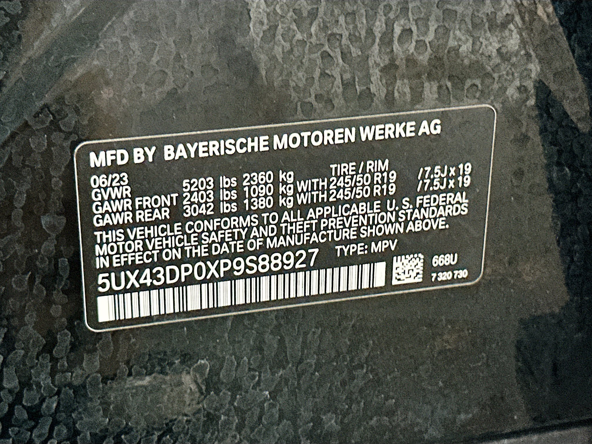 Certified 2023 BMW X3 sDrive30i w/ Convenience Package RWD image 34