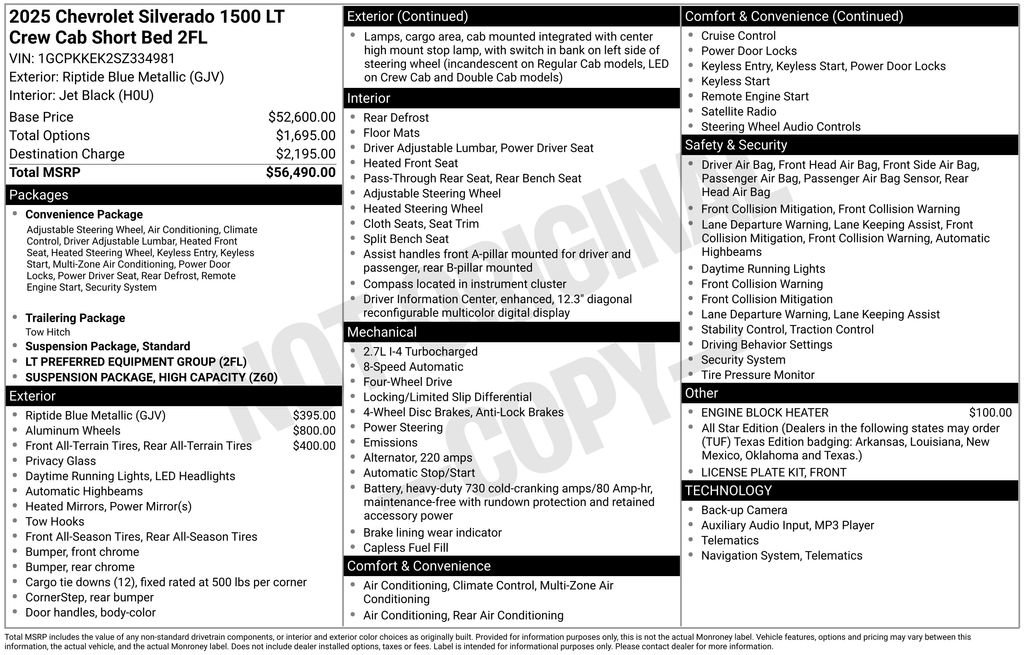 Used 2025 Chevrolet Silverado 1500 LT image 36