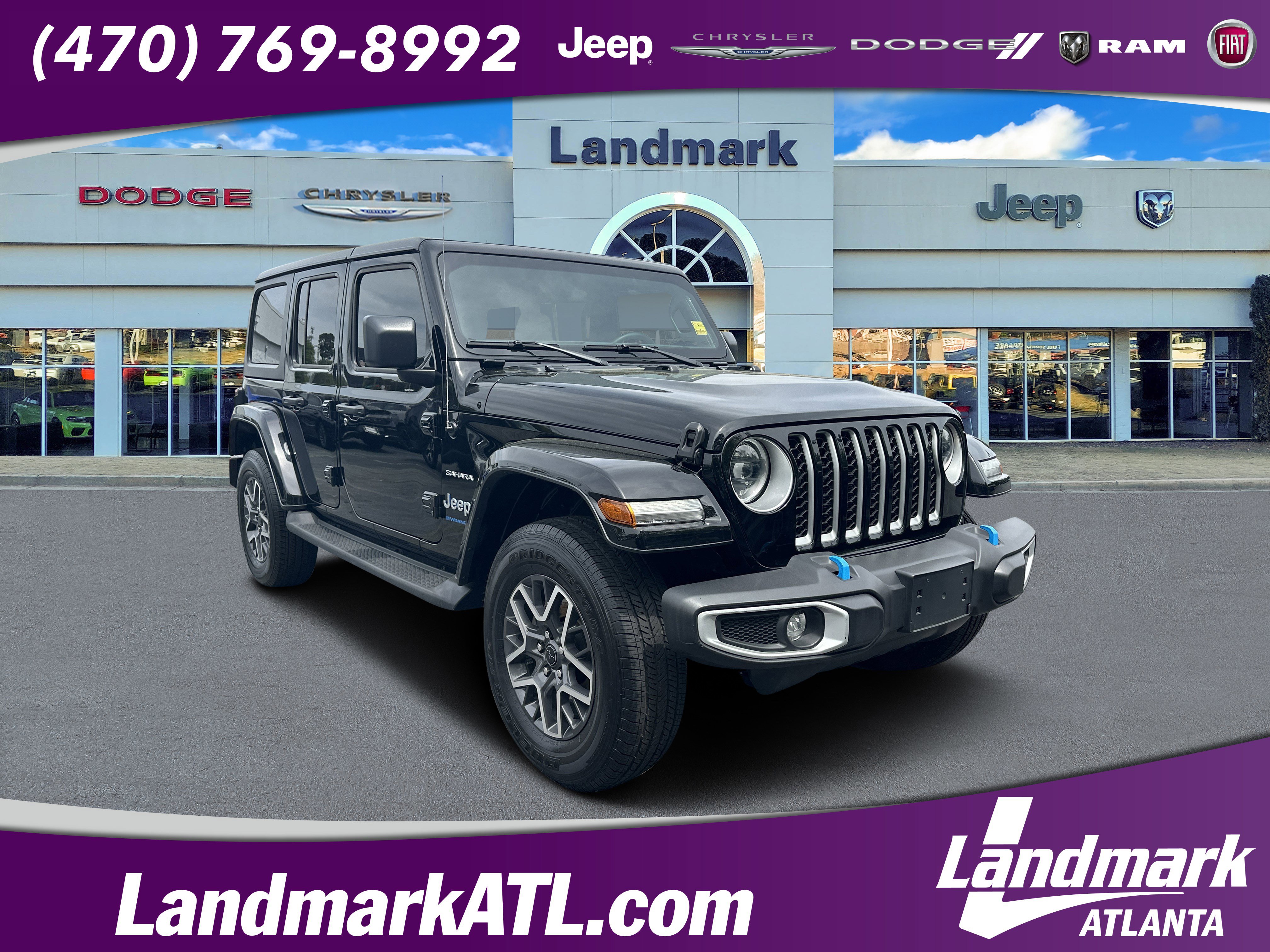 Used 2023 Jeep Wrangler Sahara w/ Cold Weather Group