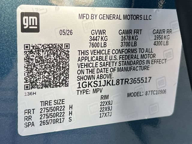 New 2026 GMC Yukon XL Denali w/ Sun & Power Step Package RWD image 20