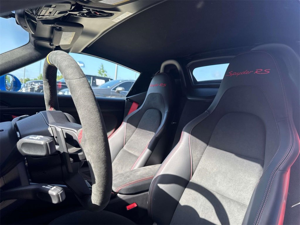 Used 2025 Porsche 718 Boxster Spyder RS image 5