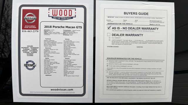 Used 2018 Porsche Macan GTS image 30