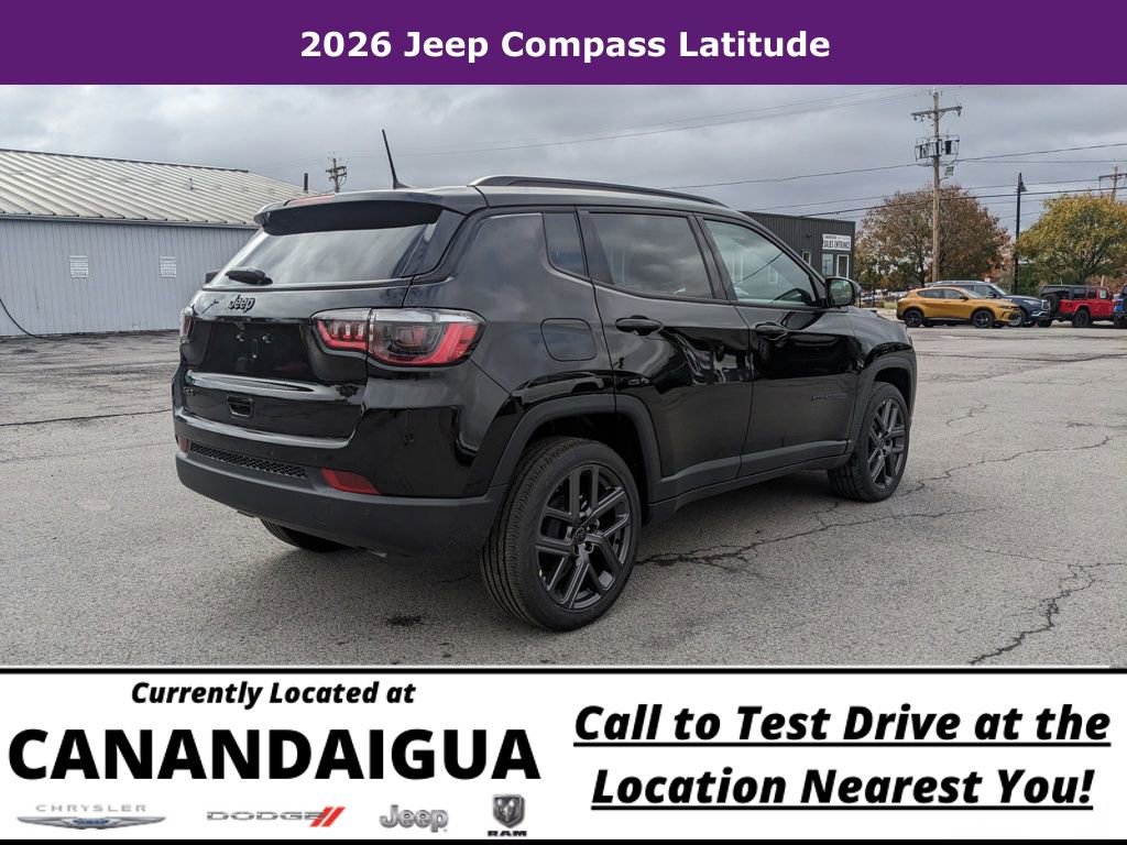 New 2026 Jeep Compass Latitude w/ Quick Order Package 29K image 4