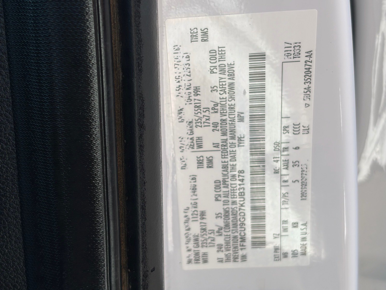 Used 2019 Ford Escape SE AWD/4WD image 32