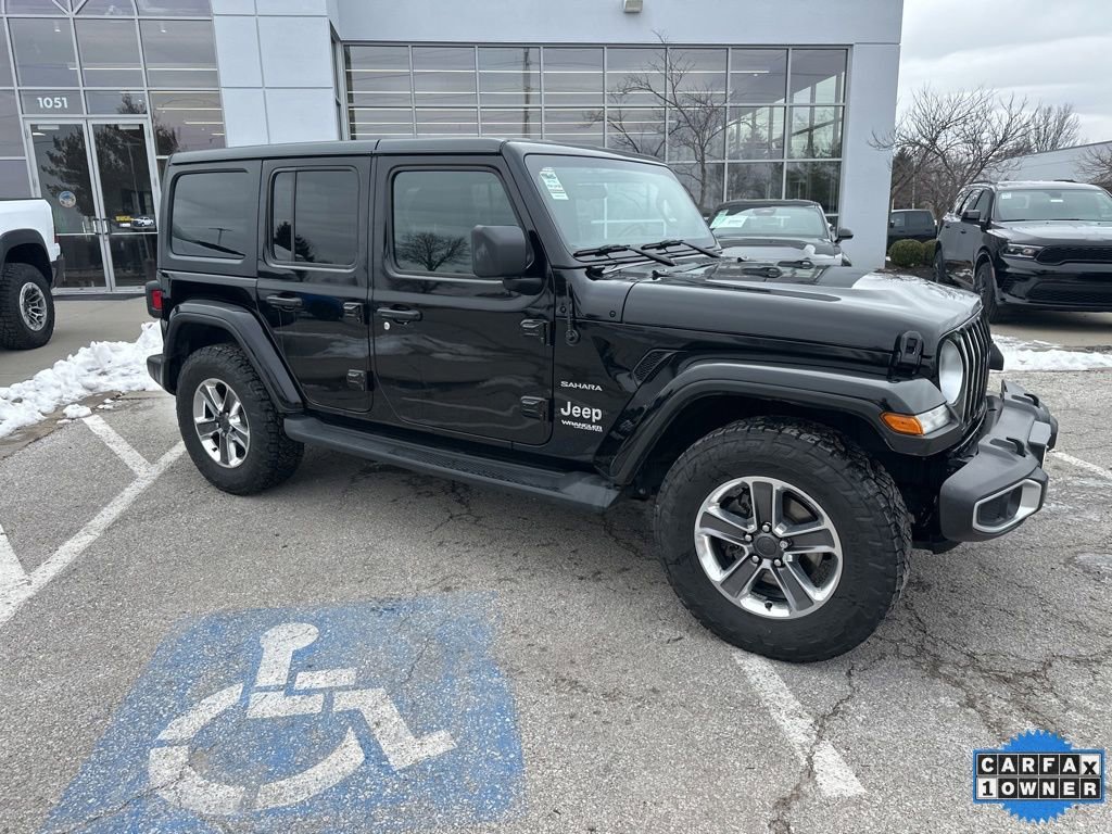 Used 2021 Jeep Wrangler Unlimited Sahara AWD/4WD image 34