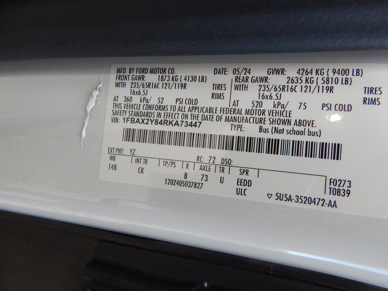 Used 2024 Ford Transit 350 XLT RWD image 29