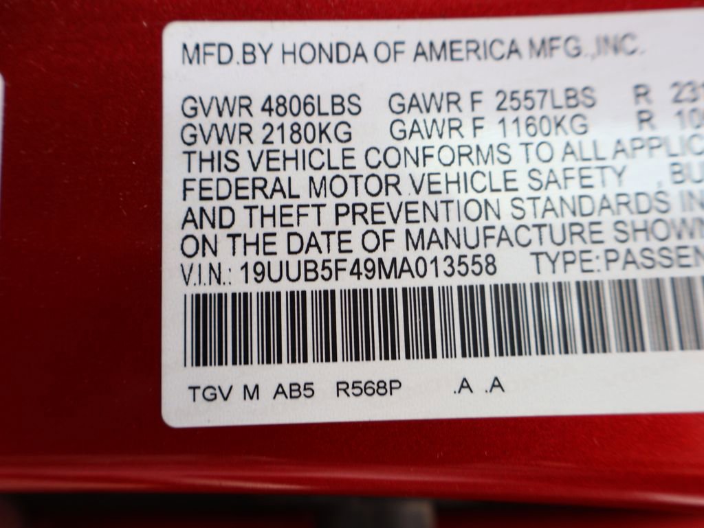 Used 2021 Acura TLX w/ Technology Package FWD image 18