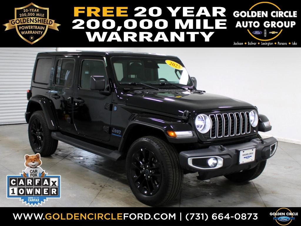 Used 2025 Jeep Wrangler Sahara 4xe 360° Tour
