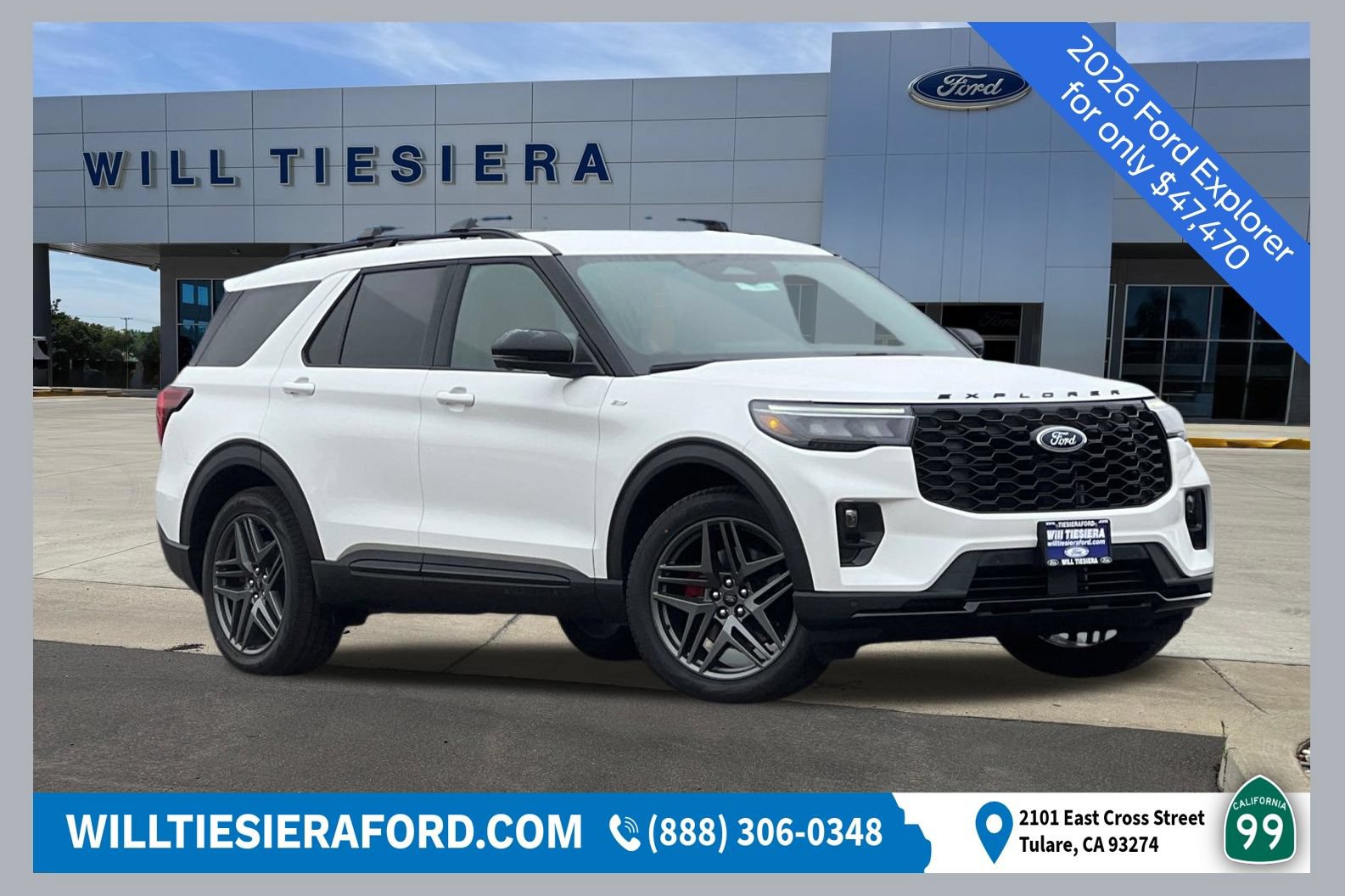 New 2026 Ford Explorer ST-Line w/ ST-Line Street Pack