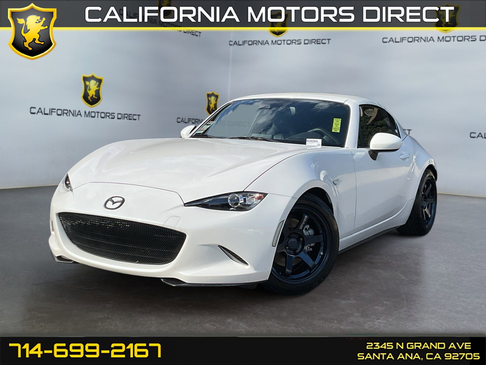 Used 2019 MAZDA MX-5 Miata RF Grand Touring