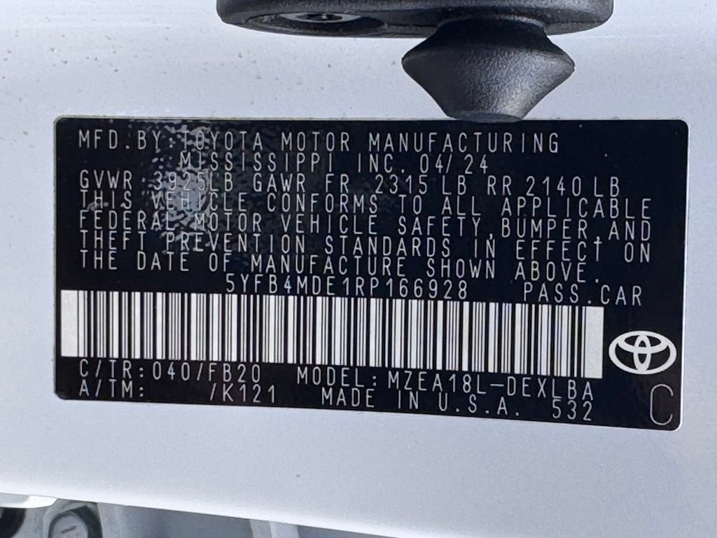 Used 2024 Toyota Corolla LE FWD image 39