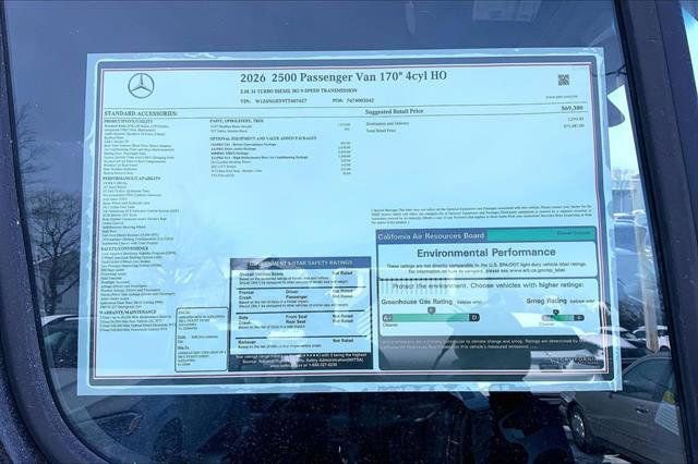New 2026 Mercedes-Benz Sprinter 2500 image 18