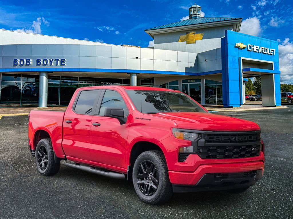 New 2026 Chevrolet Silverado 1500 Custom w/ Turbomax Blackout Package image 8