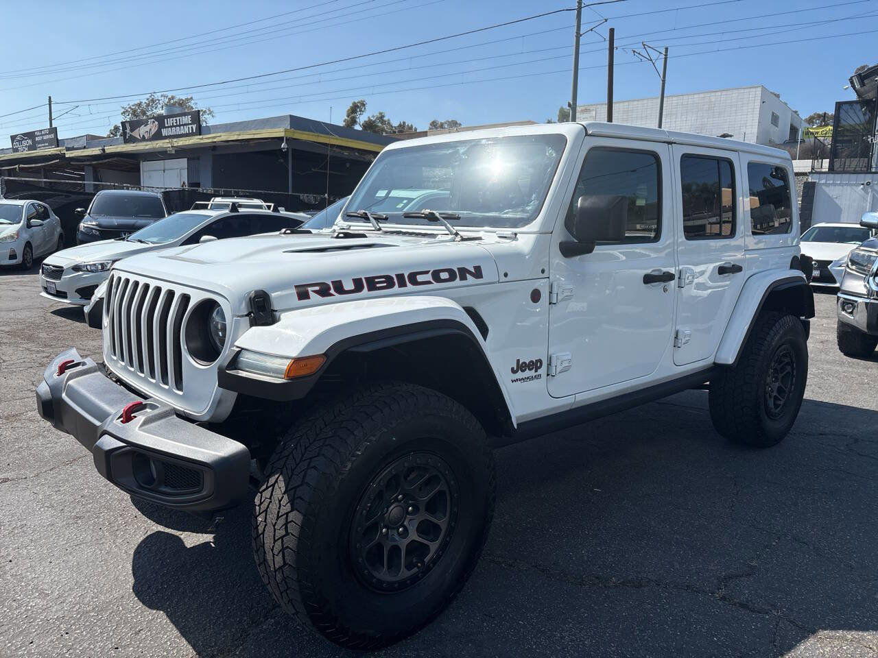 Used 2021 Jeep Wrangler Unlimited Rubicon w/ Xtreme Recon 35" Tire Package AWD/4WD image 10