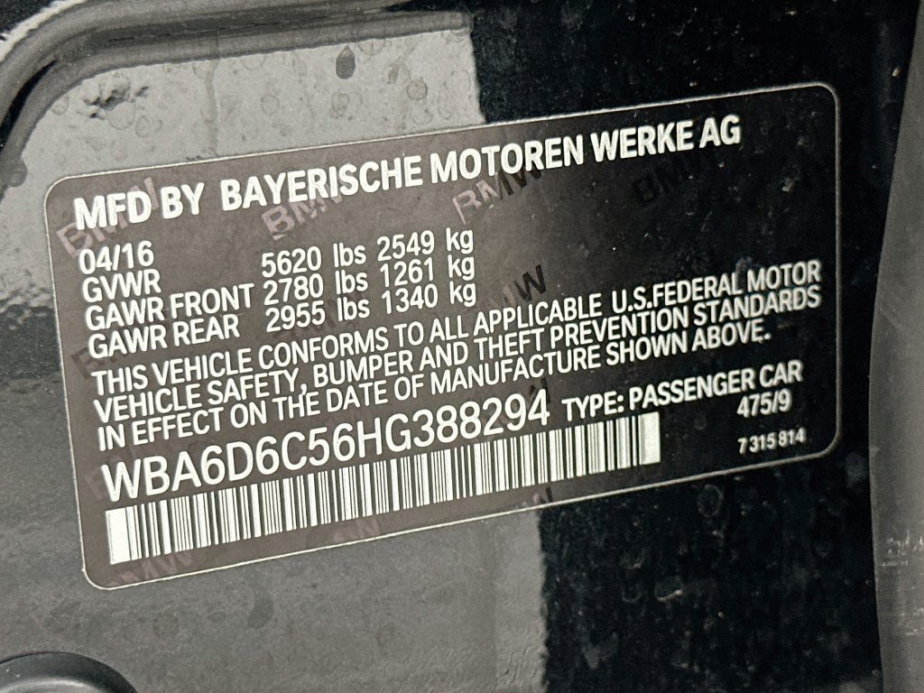 Used 2017 BMW 650i Gran Coupe xDrive AWD/4WD image 32