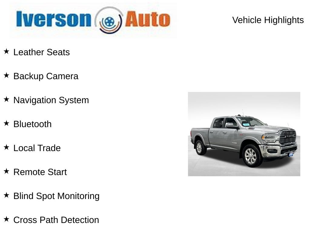 Used 2020 RAM 2500 Laramie AWD/4WD image 2
