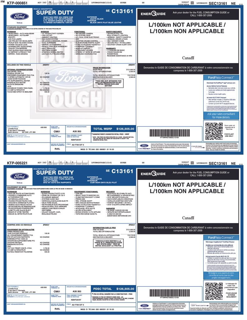 Used 2025 Ford F450 Platinum image 36