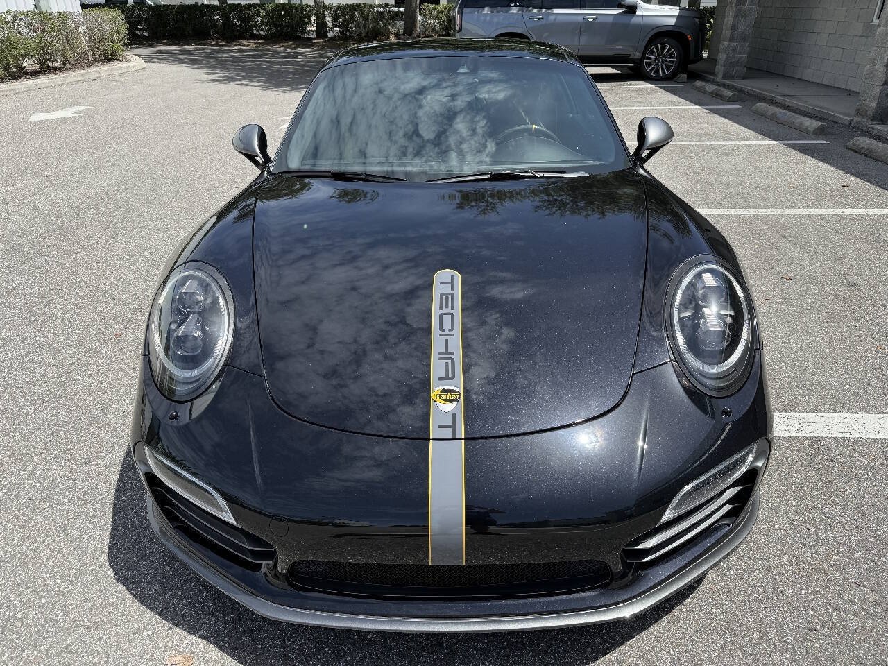 Used 2015 Porsche 911 Turbo S w/ High-end Infotainment Package AWD/4WD image 14