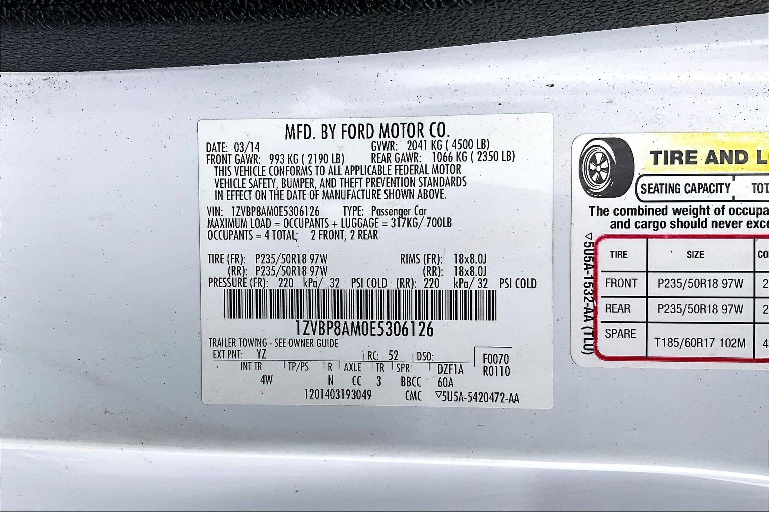 Used 2014 Ford Mustang Premium w/ Electronics Package RWD image 11