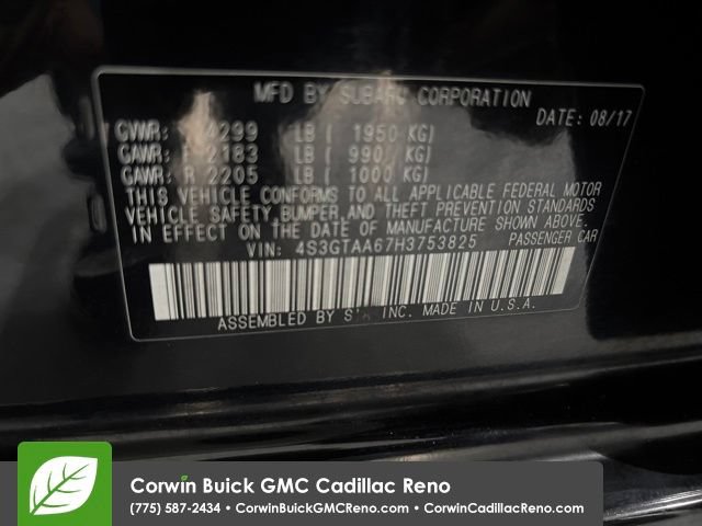 Used 2017 Subaru Impreza 2.0i AWD/4WD image 35