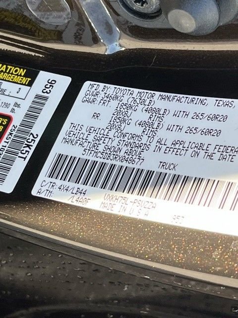 Used 2024 Toyota Tundra 1794 Edition AWD/4WD image 31