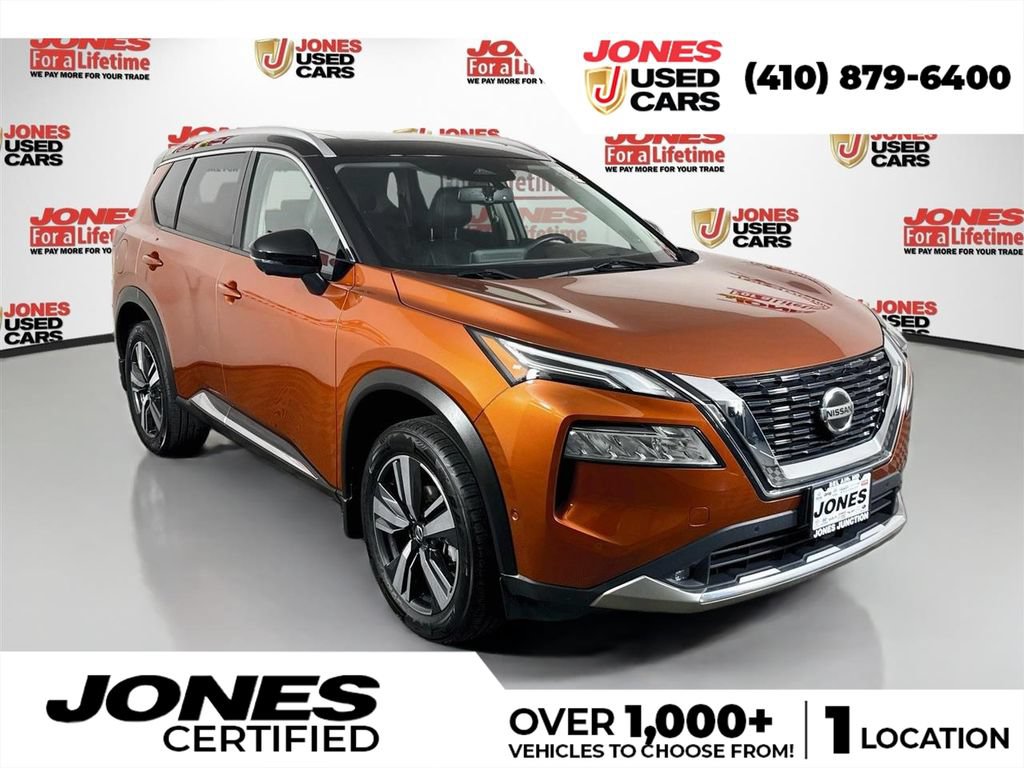 Certified 2021 Nissan Rogue Platinum