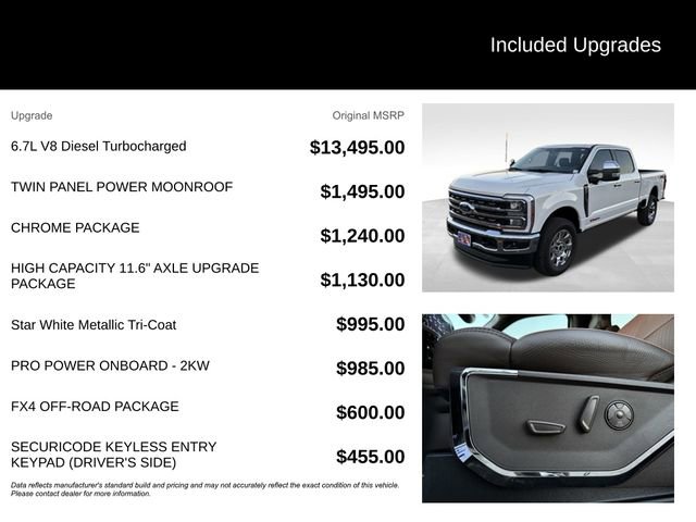 New 2026 Ford F250 King Ranch w/ Chrome Package image 5