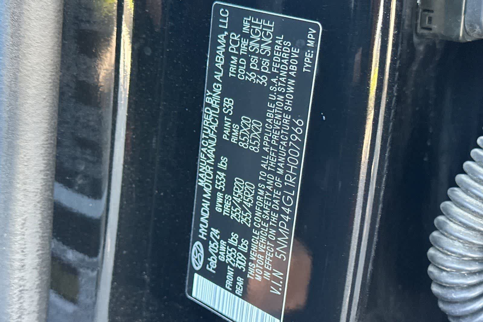 Used 2024 Hyundai Santa Fe Limited FWD image 37