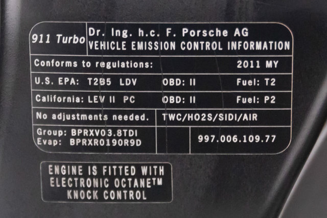 Used 2011 Porsche 911 Turbo S AWD/4WD image 53