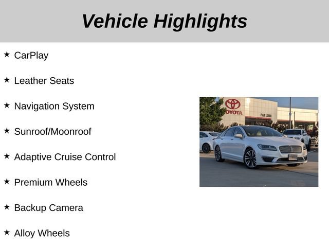 Used 2019 Lincoln MKZ Reserve w/ Luxury Package FWD image 5
