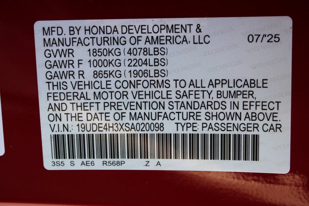 New 2025 Acura Integra A-Spec FWD image 49