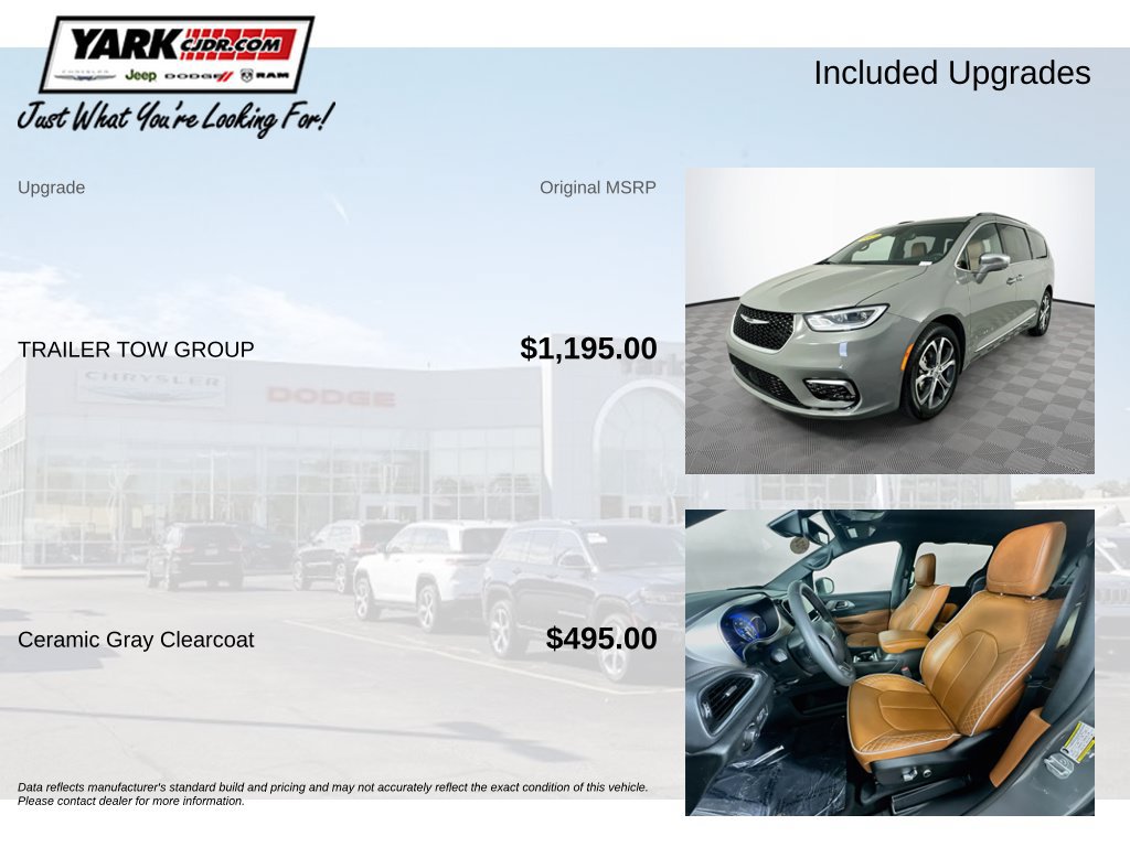 Used 2024 Chrysler Pacifica Pinnacle w/ Trailer Tow Group FWD image 5