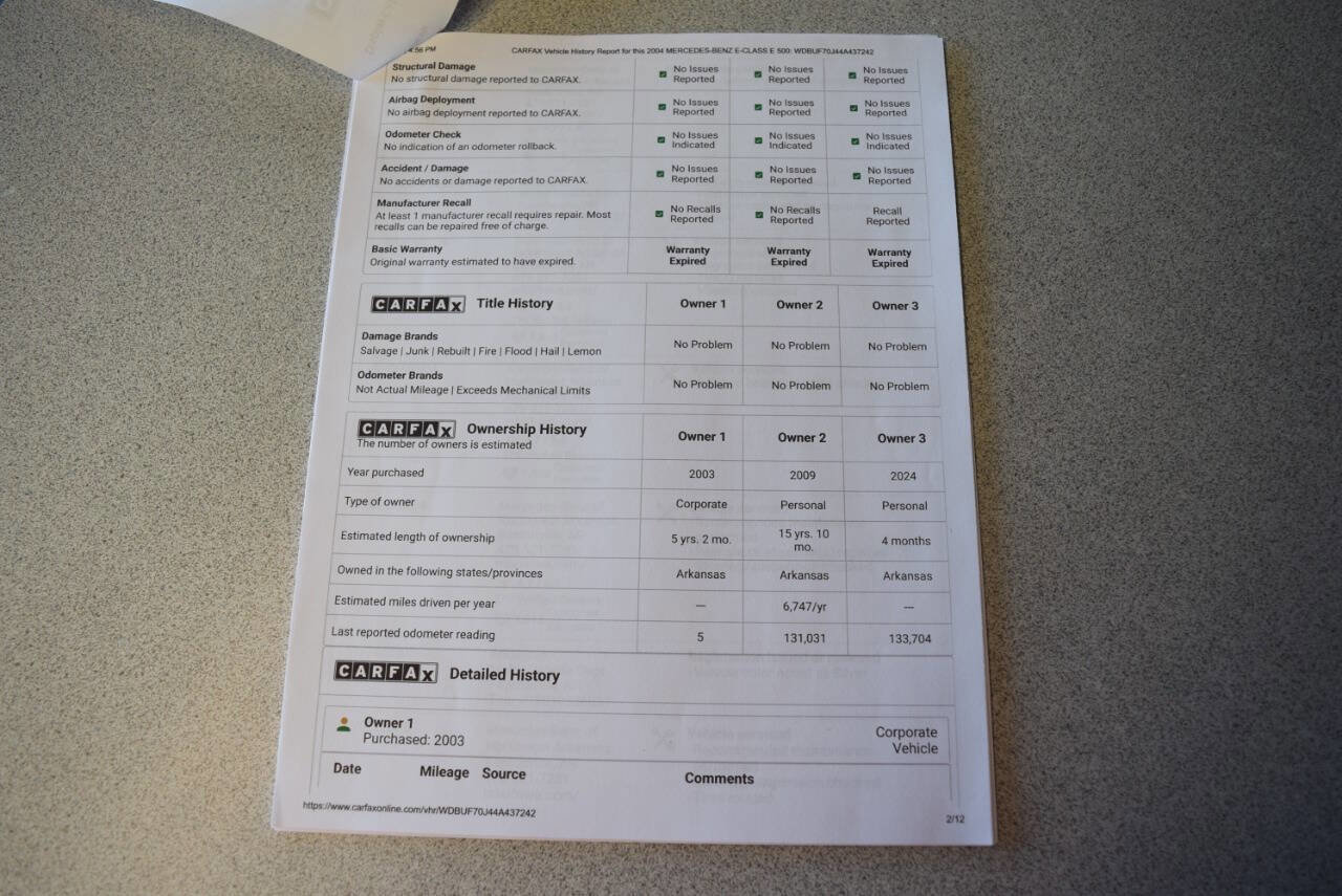 Used 2004 Mercedes-Benz E 500 Sedan image 71