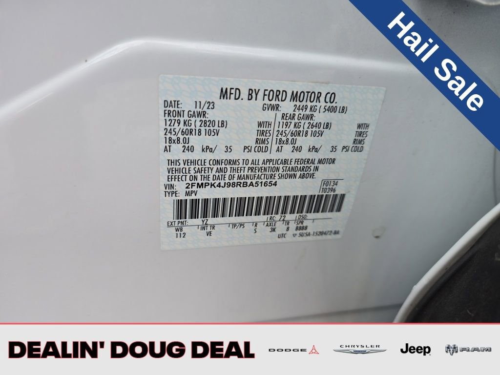 Used 2024 Ford Edge SEL image 28