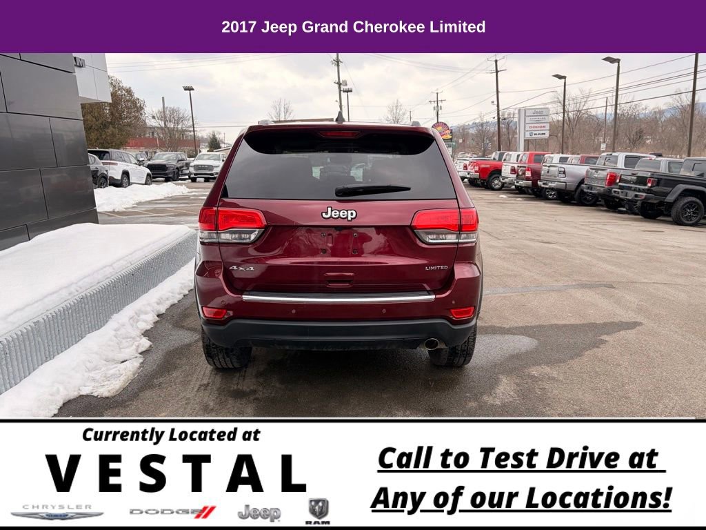 Used 2017 Jeep Grand Cherokee Limited AWD/4WD image 8