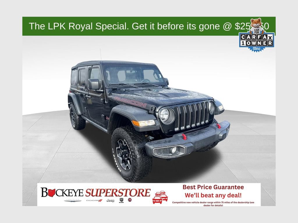 Used 2023 Jeep Wrangler Unlimited Rubicon w/ Cold Weather Group AWD/4WD image 1